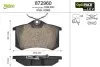 Тормозные колодки PEUGEOT T. PARTNER 1,6-2,0 HDI 03- Valeo 872960 (фото 1)