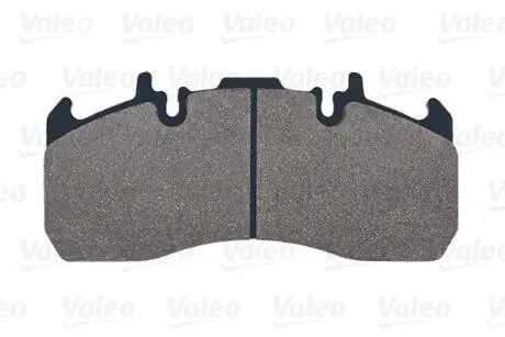 Тормозные колодки, с монтажным комплектом WVA 293173 Valeo 882244