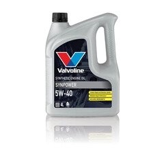 Масло моторное Syn Power 5w40 4L VALVOLINE 872381