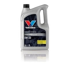 Мастило 0W-20 SYNPOWER XL IV 5L VALVOLINE 882861 (фото 1)