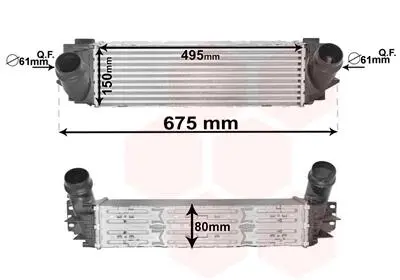 Теплообменник Van Wezel 06004463