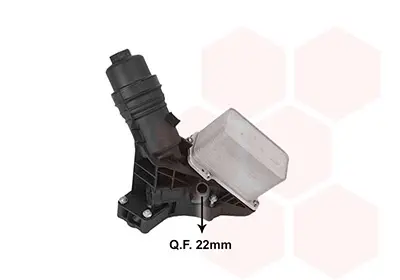 Радіатор масляний BMW у зборі Van Wezel 06013778