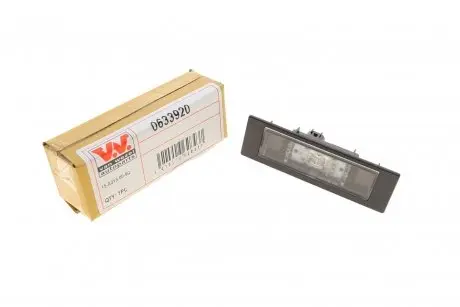 Подсветка номера BMW X2 (F39) 17- B38/B47/B48 Van Wezel 0633920
