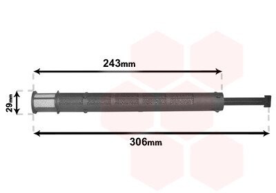 Осушитель Van Wezel 0900D249 (фото 1)