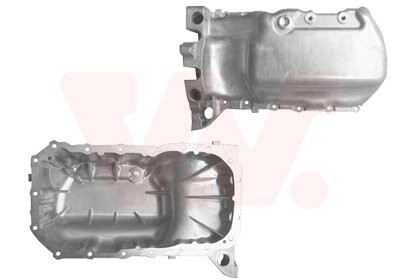 Масляний піддон C/P 1.6 16V ALUMIN. Van Wezel 0905070