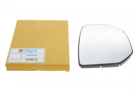 Стекло зеркала (с подогревом) Citroen Berlingo/ Peugeot Partner 13- (R) Van Wezel 0905838