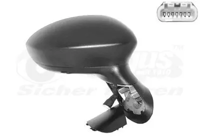 Зеркало наружное Van Wezel 1624806