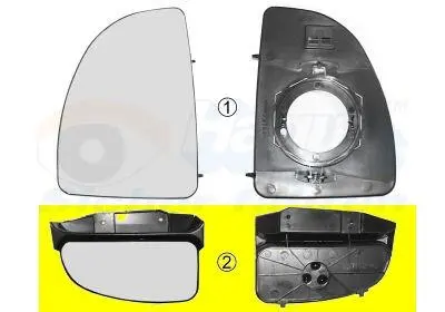 Скло, дзеркало Van Wezel 1747834