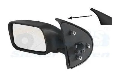 Зеркало наружное Van Wezel 1754803