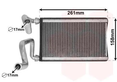 Теплообмінник Van Wezel 25006294
