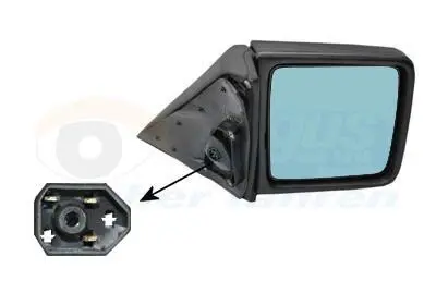 Зеркало наружное Van Wezel 3024806