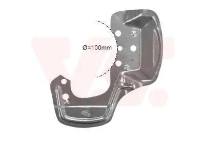 Защита тормозного диска Van Wezel 3778371