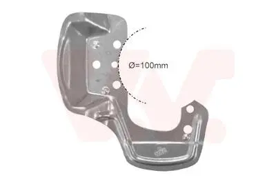Защита тормозного диска Van Wezel 3778372