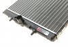 Радиатор охлаждения Peugeot 206 1.1-1.6 02- (мех.фугованные ребра) Van Wezel 40002188 (фото 6)
