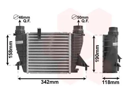 Теплообменник Van Wezel 43004553
