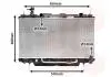 Радиатор FUNCR/RAV4 20i AT +-AC 00 Van Wezel 53002301 (фото 1)