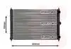 Радіатор, охолодження двигуна Van Wezel 58002092 (фото 1)