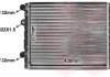Радиатор охлаждения двигателя POLO3/LUPO/AROSA MT-AC Van Wezel 58002129 (фото 2)