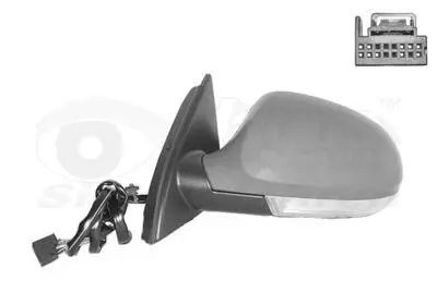 Зеркало наружное Van Wezel 5839807