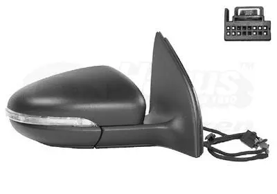 Зеркало наружное Van Wezel 5863808