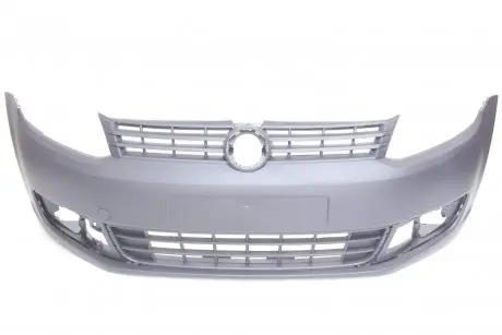 Бампер (передній) VW Caddy IV 15-20 (с отв. для противотуманок/буксира) Van Wezel 5868570