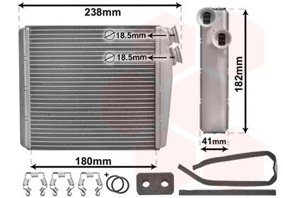 Теплообмінник Van Wezel 59006163