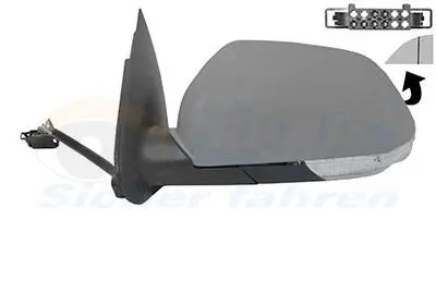 Зеркало наружное Van Wezel 7622817