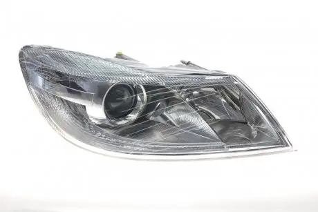 Фара (R) Skoda Octavia II 04-13 Van Wezel 7623962