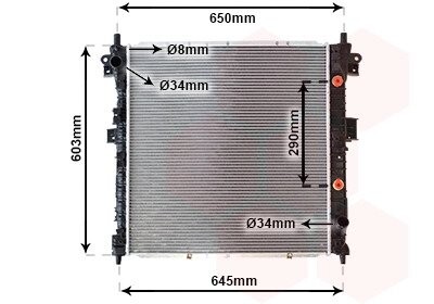 Теплообмінник Van Wezel 81002105