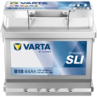 Акумулятор 12В 44Агод./440А (EN) Dynamic SLI (R+ стандартні клеми) 207x175x175 B13 - монтажний фланець 10.5мм (пусковий) VARTA 544402044K262