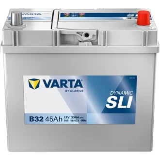 Акумулятор 12В 45Агод./330А (EN) Dynamic SLI (R+ стандартні клеми) 238x129x227 B00 - без монтажного фланця (пусковий) VARTA 545156033K262