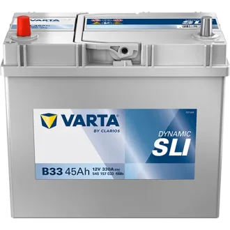 Акумулятор 12В 45Агод./330А (EN) Dynamic SLI (L+) 238x129x227 B00 - без монтажного фланця (пусковий) VARTA 545157033K262