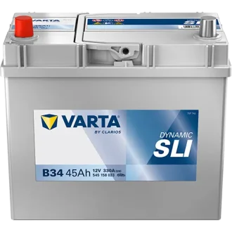 Акумулятор 12В 45Агод./330А (EN) Dynamic SLI (L+) 238x129x227 B00 - без монтажного фланця (пусковий) VARTA 545158033K262