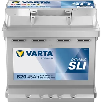 Акумулятор 12В 45Агод./400А (EN) Dynamic SLI (L+) 207x175x190 B13 - монтажний фланець 10.5мм (пусковий) VARTA 545413040K262