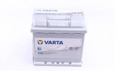Акумуляторна батарея 54Ah/530A (207x175x190/+R/B13) Silver Dynamic C30 554400053 3162 VARTA 5544000533162
