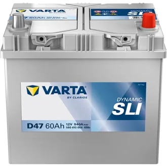 Акумулятор 12В 60Агод./540А (EN) Dynamic SLI (R+ стандартні клеми) 232x173x225 B00 - без монтажного фланця (пусковий) VARTA 560410054K262
