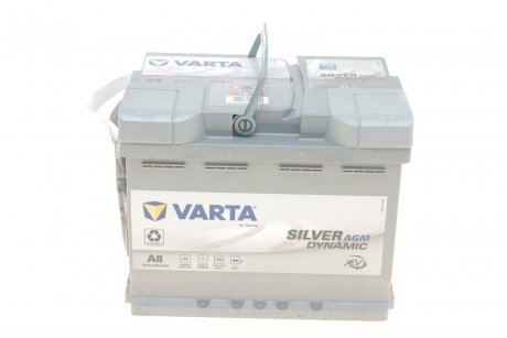 Акумуляторна батарея 60Ah/680A (242x175x190/+R/B13) (Start-Stop AGM) VARTA 560901068J382