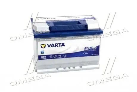 Аккумулятор 70Ah-12v BD EFB (278х175х190), R, EN760 VARTA 570 500 076