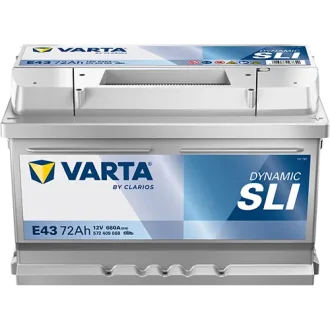 Акумулятор 12В 72Агод./680А (EN) Dynamic SLI (R+ стандартні клеми) 278x175x175 B13 - монтажний фланець 10.5мм (пусковий) VARTA 572409068K262