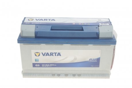 Акумуляторна батарея 95Ah 800A (353x175x190/+R/B13) Blue Dynamic G3 VARTA 595402080 3132