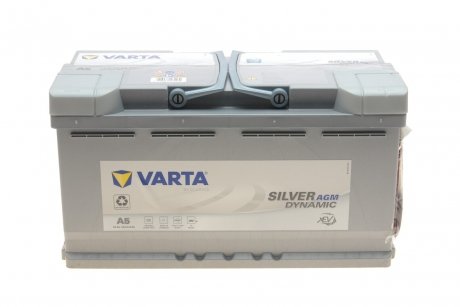 Акумуляторна батарея 96Ah/850A (353x175x190/+R/B13) (Start-Stop AGM) (аналог EK950) VARTA 595901085J382 (фото 1)