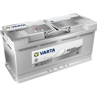 Акумуляторна батарея 106Ah/950A (393x175x190/+R/B13) (Start-Stop AGM) VARTA 605901095J382