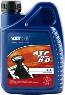 Трансмиссионное масло ATF Type IID минеральное 1 л VATOIL 50085 (фото 1)