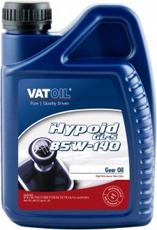 Трансмиссионное масло Hypoid GL-5 85W-140 минеральное 1 л VATOIL 50173 (фото 1)