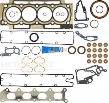 Комплект прокладок двигуна CITROEN/PEUGEOT/FIAT C4,C5,Jumpy,Scudo,Xsara,206,307,Expert 2,0 16V 100kW VICTOR REINZ 013504501
