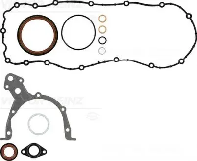 Комплект прокладок блок картер-двигуна OPEL Astra F,G,Corsa A,B,Kadett E,Vectra A,B 1,4-1,6 89-03 VICTOR REINZ 083122601