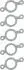 Комплект прокладок выпускного коллектора VOLVO 850,S70,V70 2,0-2,5 93-00 VICTOR REINZ 113498601 (фото 1)