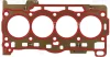 Прокладка ГБЦ (товщина: 0,8мм) AUDI A3, A4 B9, A5, SEAT ALHAMBRA, ATECA, SKODA KAROQ, OCTAVIA IV, VW CADDY ALLTRACK IV, CADDY ALLTRACK IV/MINIVAN, CADDY IV, CADDY IV/MINIVAN, GOLF VIII 1.4 05.15- VICTOR REINZ 611021700 (фото 1)