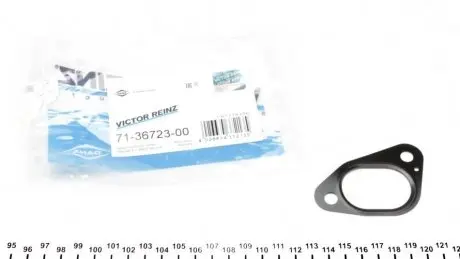 Прокладка выпускного коллектора (R) SKODA Fabia 1,4 -07 VICTOR REINZ 713672300