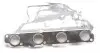 Прокладка коллектора выпускного Ford Transit 2.2TDCi 11- REINZ VICTOR REINZ 71-39749-10 (фото 3)
